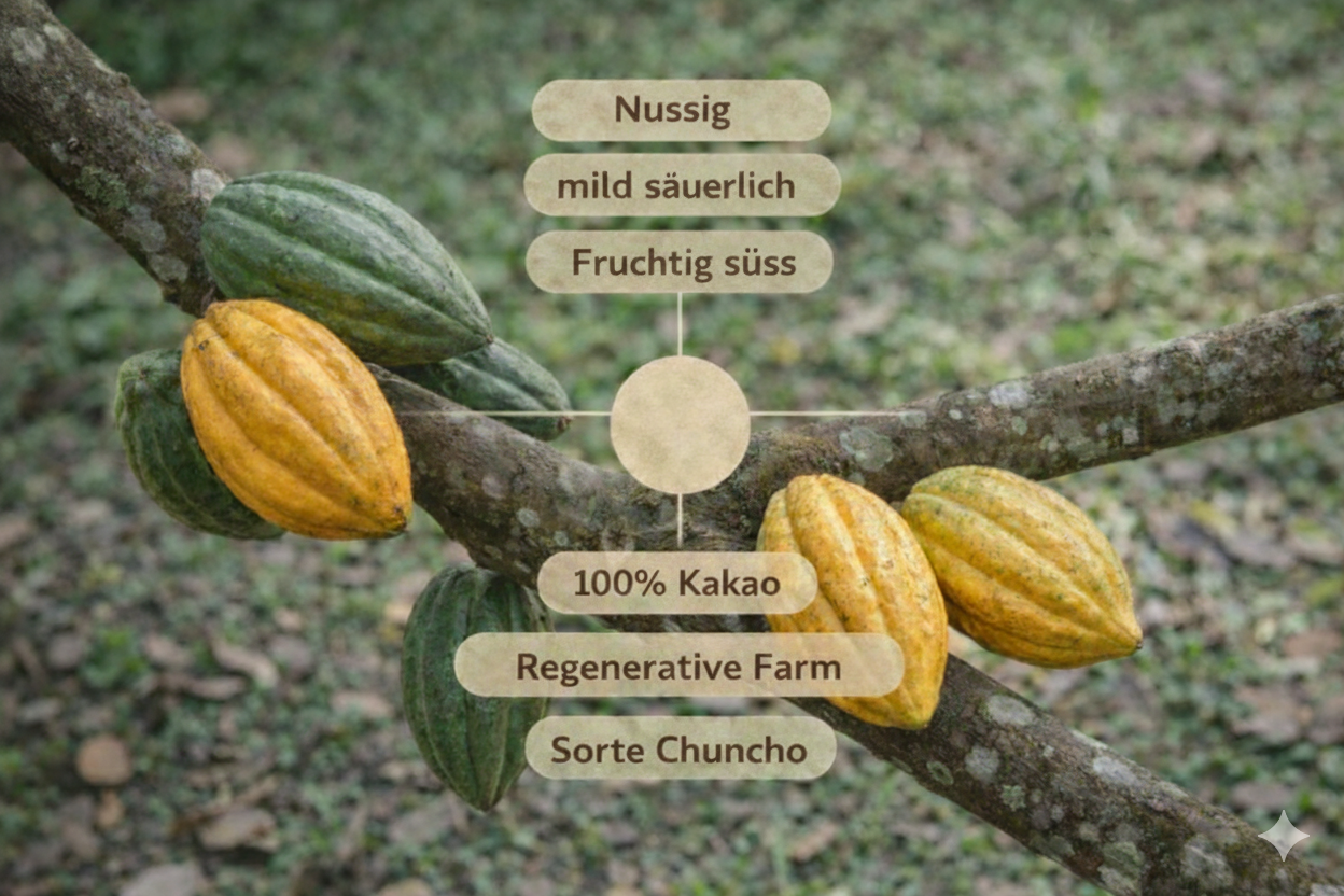 Geschmacksprofil Chuncho Kakao - Aromatische Eigenschaften