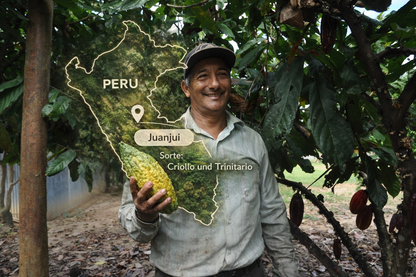 Zen Ceremonial Herkunft - Anbaugebiete des zeremoniellen Kakaos in Peru