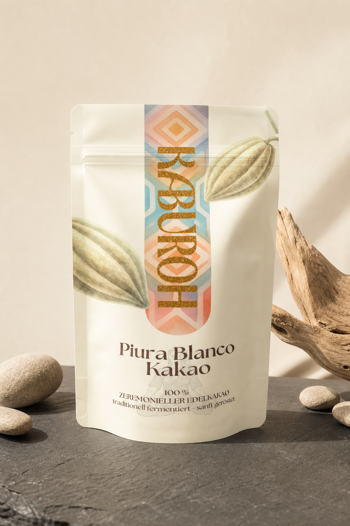 KaBuRoh Piura Blanco Kakao 250g Vorbestellung, Vorderseite